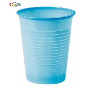 Plastic Bekers lichtblauw