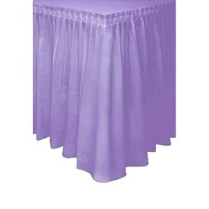 Tafelrok plastic lila